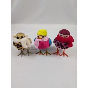 Target Wondershop Winter Birds Set of 3 Featherly‎ Friends Leopard Puffer Jacket